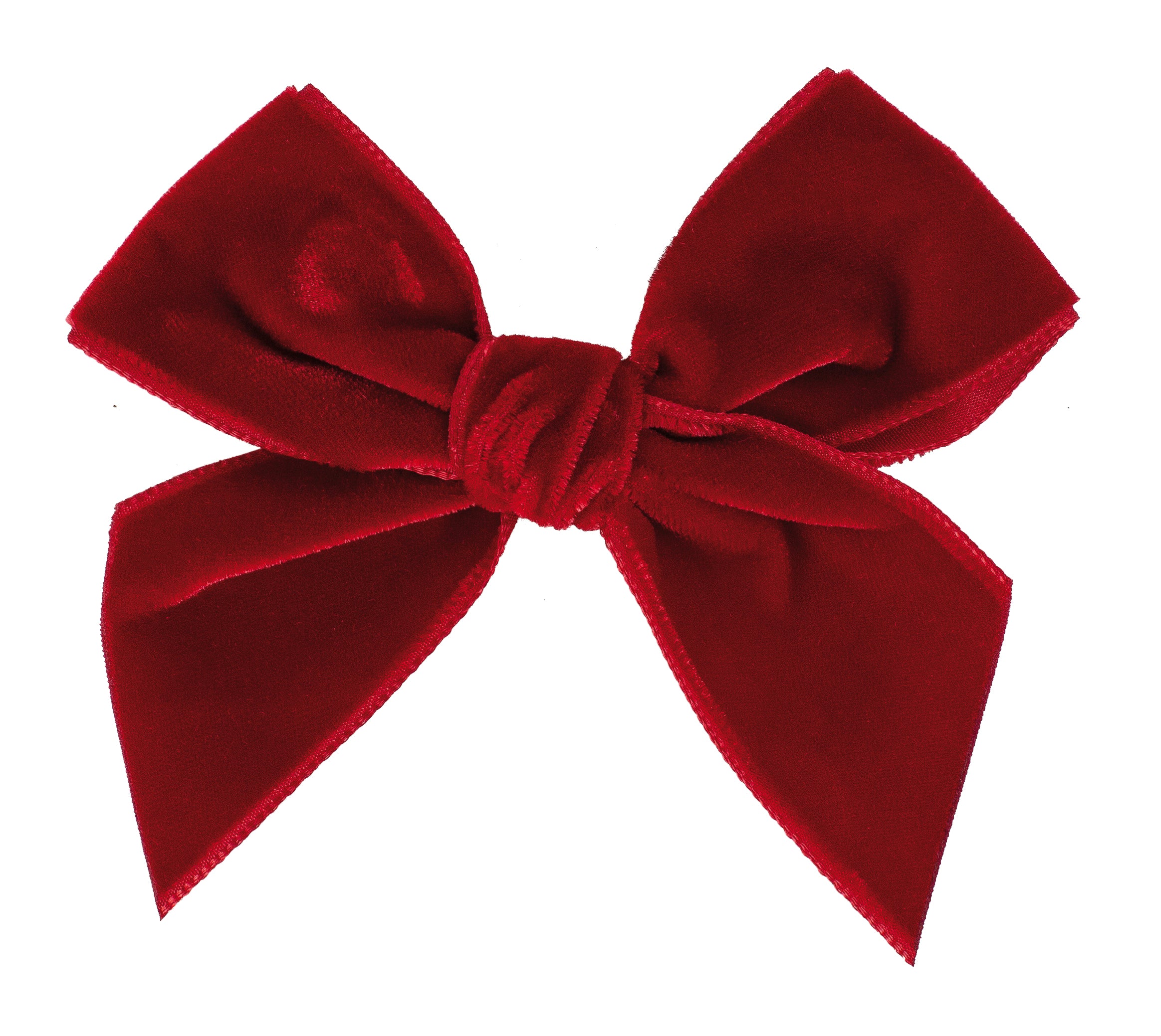 Pinzetta Con Fiocco In Velluto Bambina CALAMARO 77028