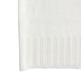 Warme cremefarbene Baumwolldecke für Babys GRANLEI 23100