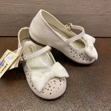 Shoe Ballerina Model In Suede With Bow Newborn BABY WALKER 993