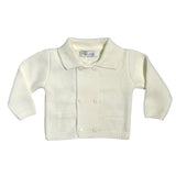 Cardigan Doppio Petto In Tessuto Anallergico Acrilico Neonato PONTO POR PONTO 3878