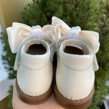 Scarpe Modello Ballerina Con Fiocco In Pelle Bambina PANYNO B3604