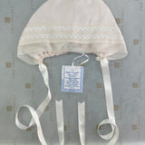 Beanie In Organdis Silk Newborn / SMALL GIUGGIOLA NAZARIOC