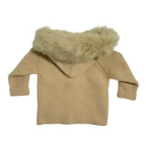 Wintermantel mit Kapuze und Kunstfell für Babys RAHIGO 232127