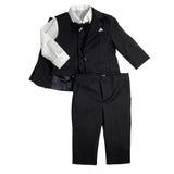 Smoking Elegante 5 Pezzi In Caldo Cotone Bambino ISABEL B475