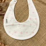 Single Bib In Navy Fantasy Cotton Unisex BABIDU 6299