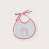 Baumwolllätzchen mit SARDON-Stickerei für Neugeborene BF103