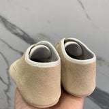 Krippenschuh mit Samtschnürsenkel für Neugeborene Index 324