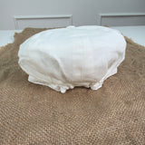 Cappello Elegante Modello Coppola In Lino Neonato PONTO POR PONTO 8214