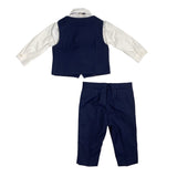 Smoking Elegante 5 Pezzi In Caldo Cotone Bambino ISABEL B475