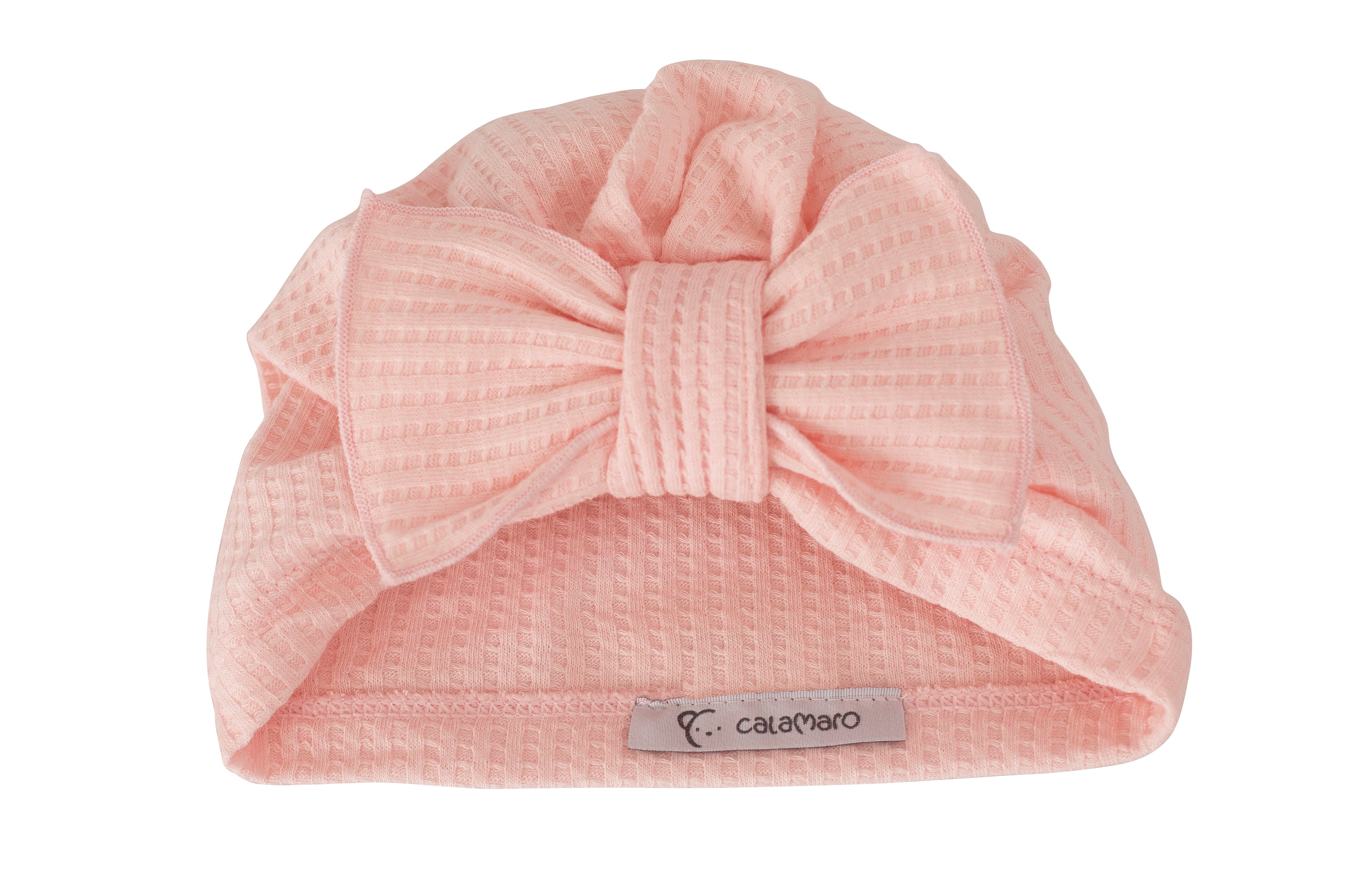 Cappello Modello Turbante In Cotone Neonata CALAMARO 75051