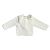 Cardigan Con Cappuccio In tessuto Anallergico Acrilico Neonato BABY FASHION 51012