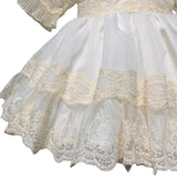 Abito Elegante Mezza Manica In Pizzo Bambina MIMOSA POSEIDON