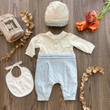 Set  Nascita In Ciniglia Invernale Neonato TETO E TATTA