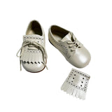 Scarpe Primi Passi Modello Francesina Con Nappa Bambino RIZITOS B3427