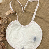 Einzelne Lätzchen aus plastifiziertem Schwamm Unisex Babidu 633BA