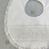 Bavetta Elegante In Cotone E Pizzo PICCOLA GIUGGIOLA PONZAB