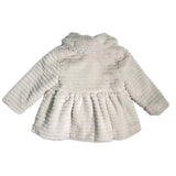 Ecopelliccia Svasata Con Bottoni In Legno Bambina YOEDU 4980