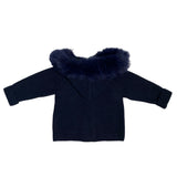 Wintermantel mit Kapuze und Kunstfell für Babys RAHIGO 232127