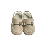 Scarpe Primi Passi Aperte Sul Retro In Pelle Bambina RIZITOS B3008P