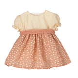 Abito Elegante Mezza Manica Con Tulle Bambina CALAMARO 21261