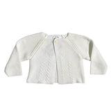 Cardigan In Cotone Con Trecce Neonato/a BABY FASHION 610.5