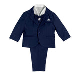 Eleganter 5-teiliger Smoking aus warmer Baumwolle für Neugeborene ISABEL B475