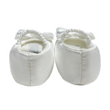 Scarpe Da Culla Modello Ballerina Con Fiocco E Svarowsky Neonata PETIT 0116042