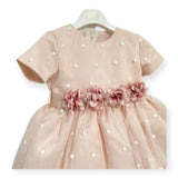 Abito Elegante Mezza Manica In Tulle Neonata BUFI B0436