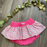 Culotte In Filo Di Cotone Con Balza Stampata In Gross Grain Neonata CONDOR 55938