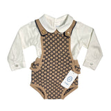 Pagliaccetto Con Camicia In Acrilico Neonato RAHIGO 25224