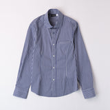 Camicia A Righe In Cotone Stretch Bambino SARANADA B651