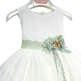 Abito Elegante Smanicato In Tulle Neonata MIMILU' 1190BB