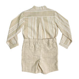 Completo Con Bermuda E Camicia Bambino YOEDU 1215