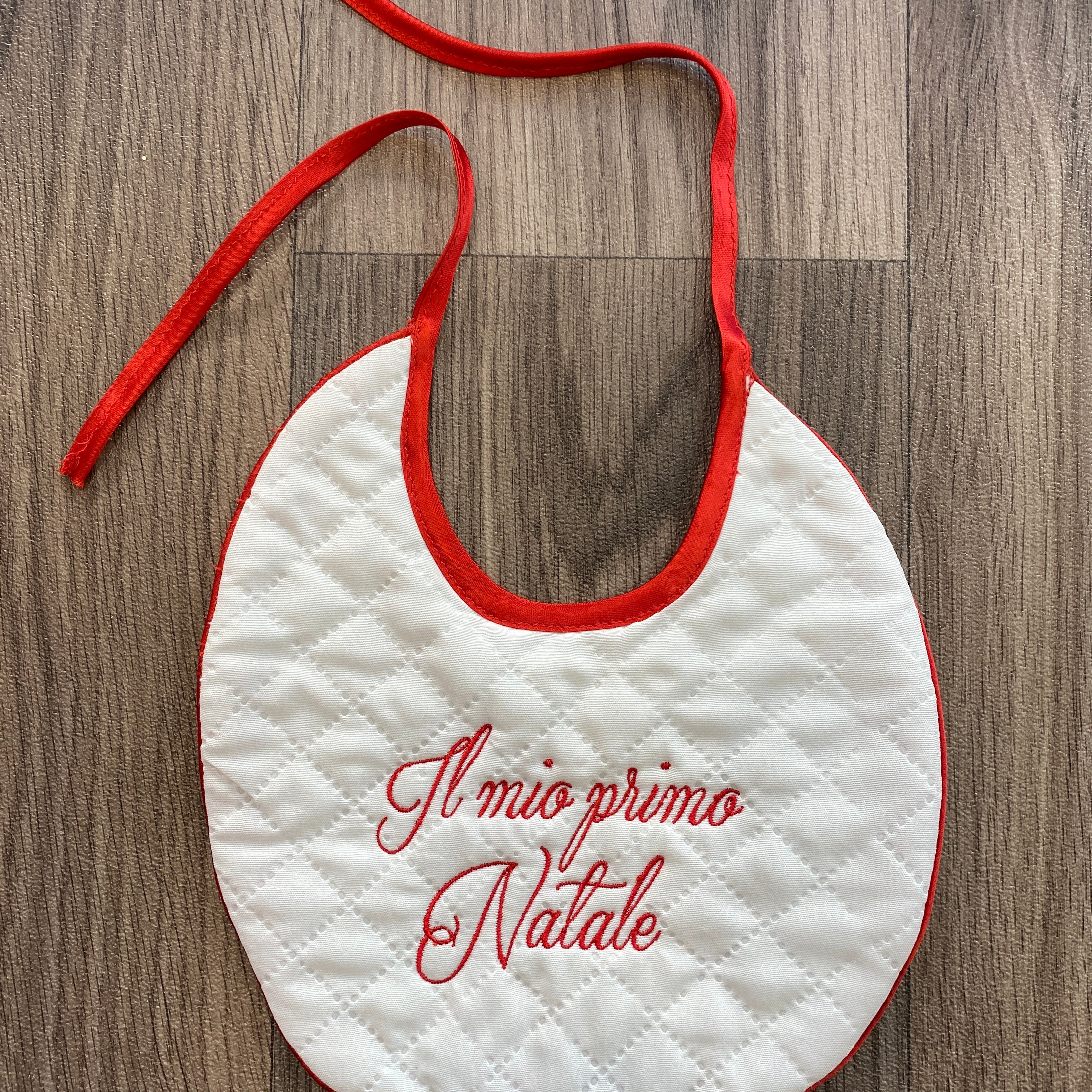 Bavetta fatta a mano "Il Mio Primo Natale" 000