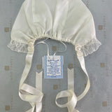 Cuffia In Organdis Di Seta Neonato/a PICCOLA GIUGGIOLA DORAC