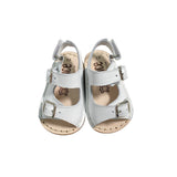 Sandali Da Culla In Pelle Con Fibie Neonato INDICE 347