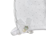 Cuffia In Filo Di Cotone Traforata Neonata DR KID DK113