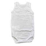 Body Spalla Larga In Cotone Neonato/a CALAMARO 01403