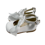 Ballerina Primi Passi In Pelle Con Fiocco Bambina RIZITOS B3209R