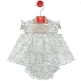 Abito Corto Smanicato Con Culotte Neonata DEL SUR 0076