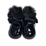 Stivaletti In Vernice Con Pelliccia Bambina RIZITOS B3124