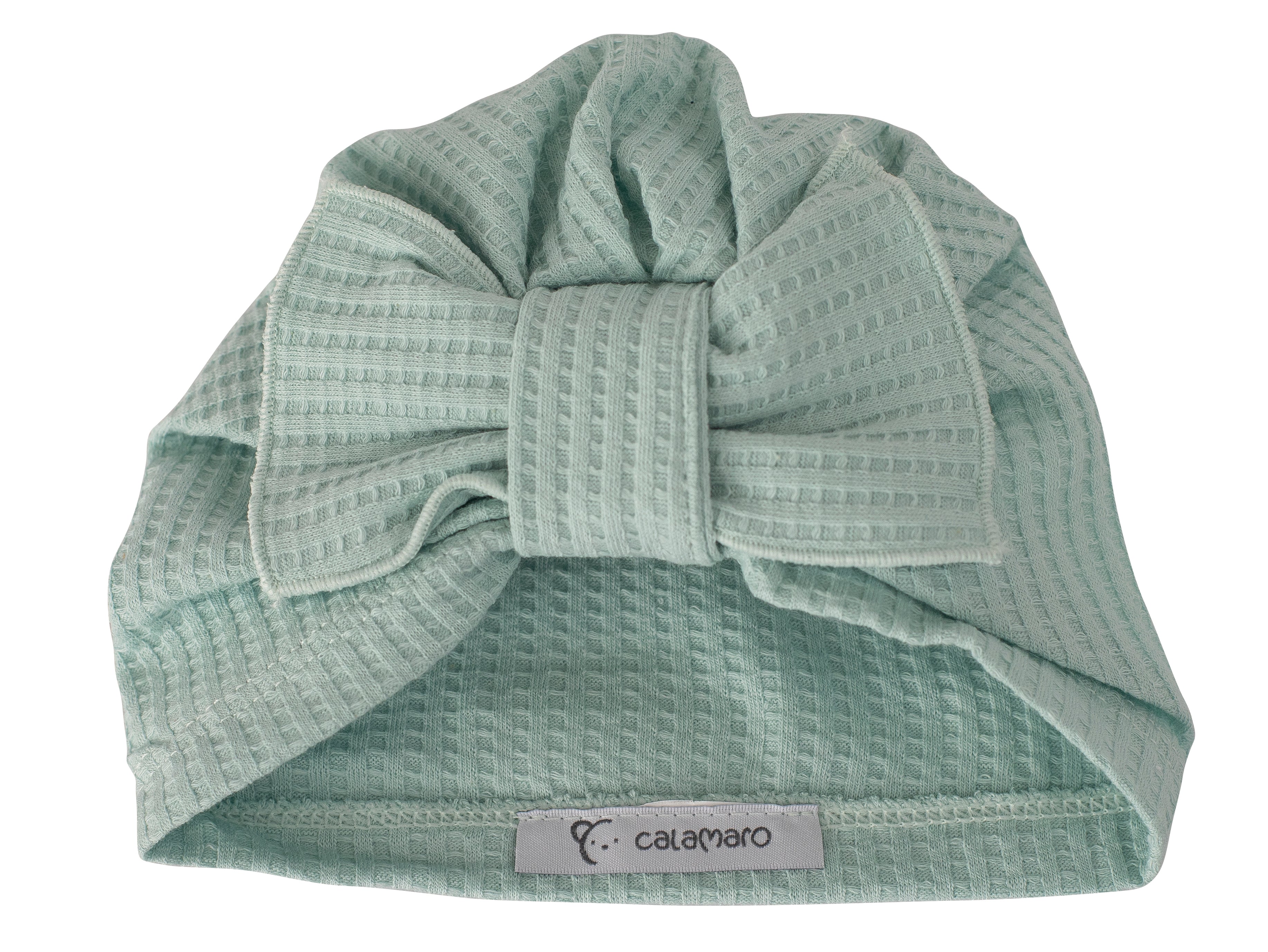Cappello Modello Turbante In Cotone Neonata CALAMARO 75051