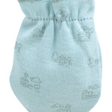 Set Cappello E Moffole In Cotone Neonato/a CALAMARO 72042