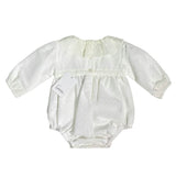 Pagliaccetto Elegante Con Collettone In Pizzo Neonata GRANLEI 241