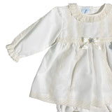 Abito con Culotte  Elegante Neonata Panna GRANLEI 23153