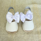 Minorchina Glitter Sandals with Satin Bow INDEX 300