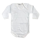 Body Manica Lunga In Cotone A Poise Neonato/a DR KID DK250P