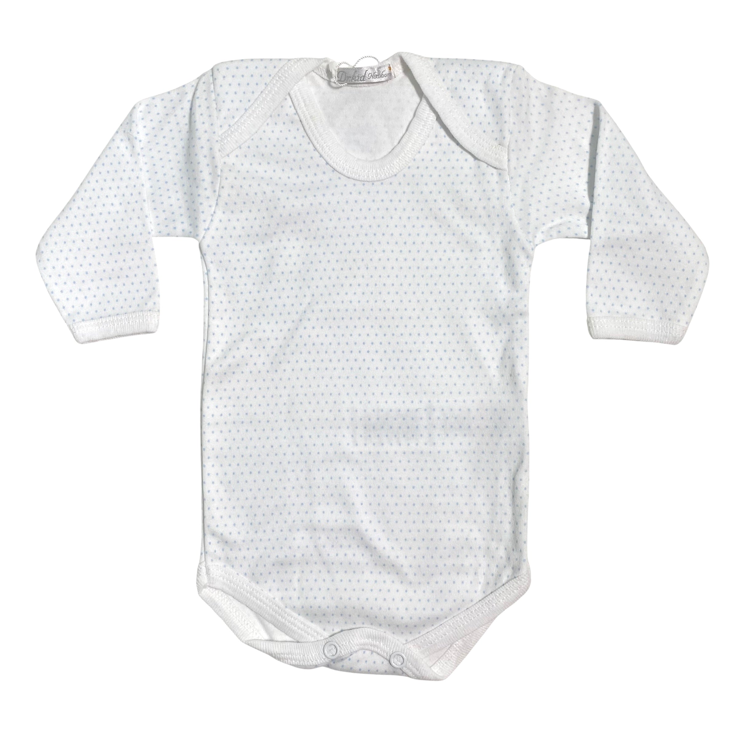 Body Manica Lunga In Cotone A Poise Neonato/a DR KID DK250P