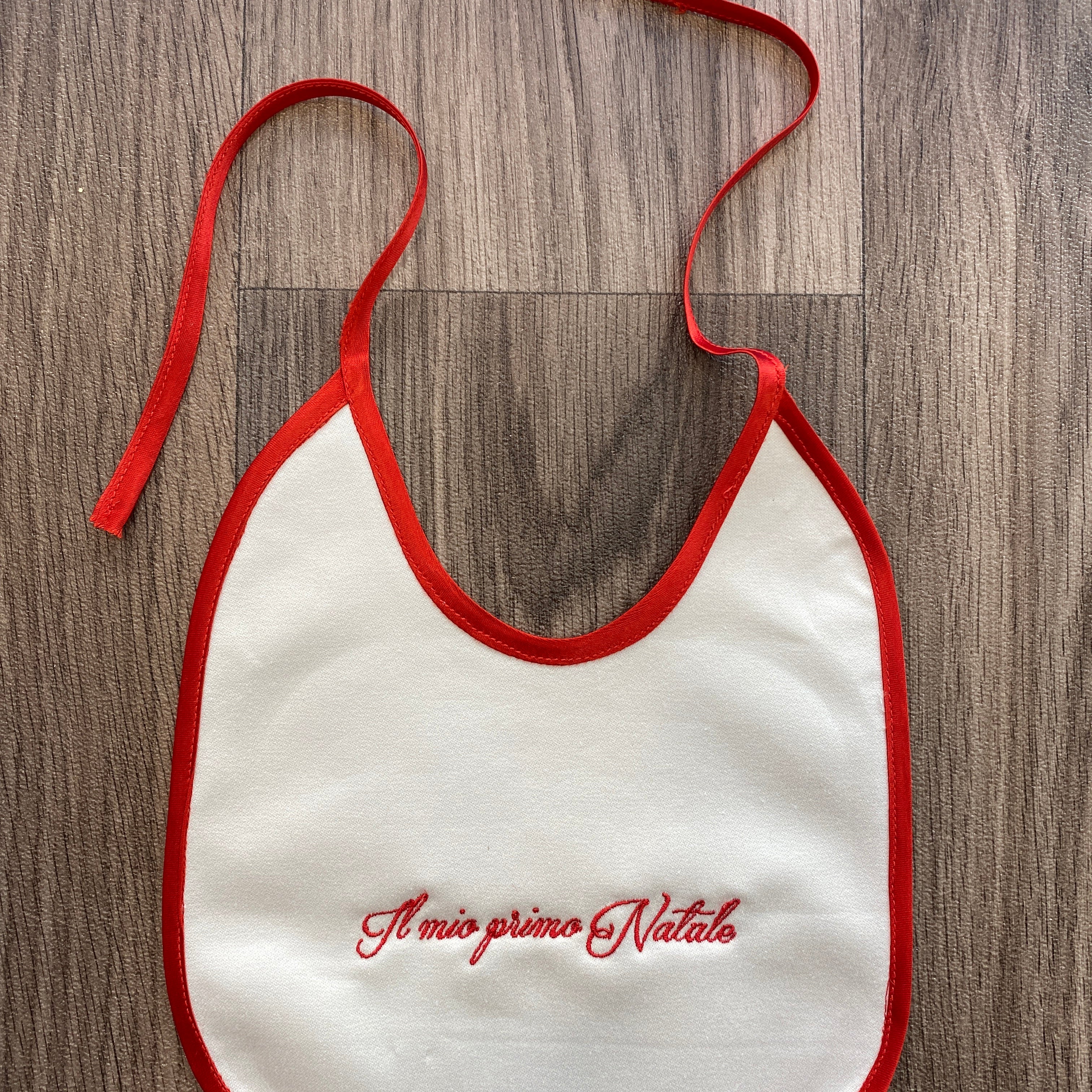 Bavetta fatta a mano "Il Mio Primo Natale" 000
