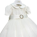 Abito Elegante Mezza Manica Con Manicotti Neonata ISABEL C360